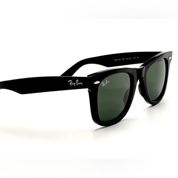 Ray-Ban Accessories - Rb2140 Ray-Ban Classic Sunglasses 54 mm 54-150 901 Black w Green G-15 Lens w/Box